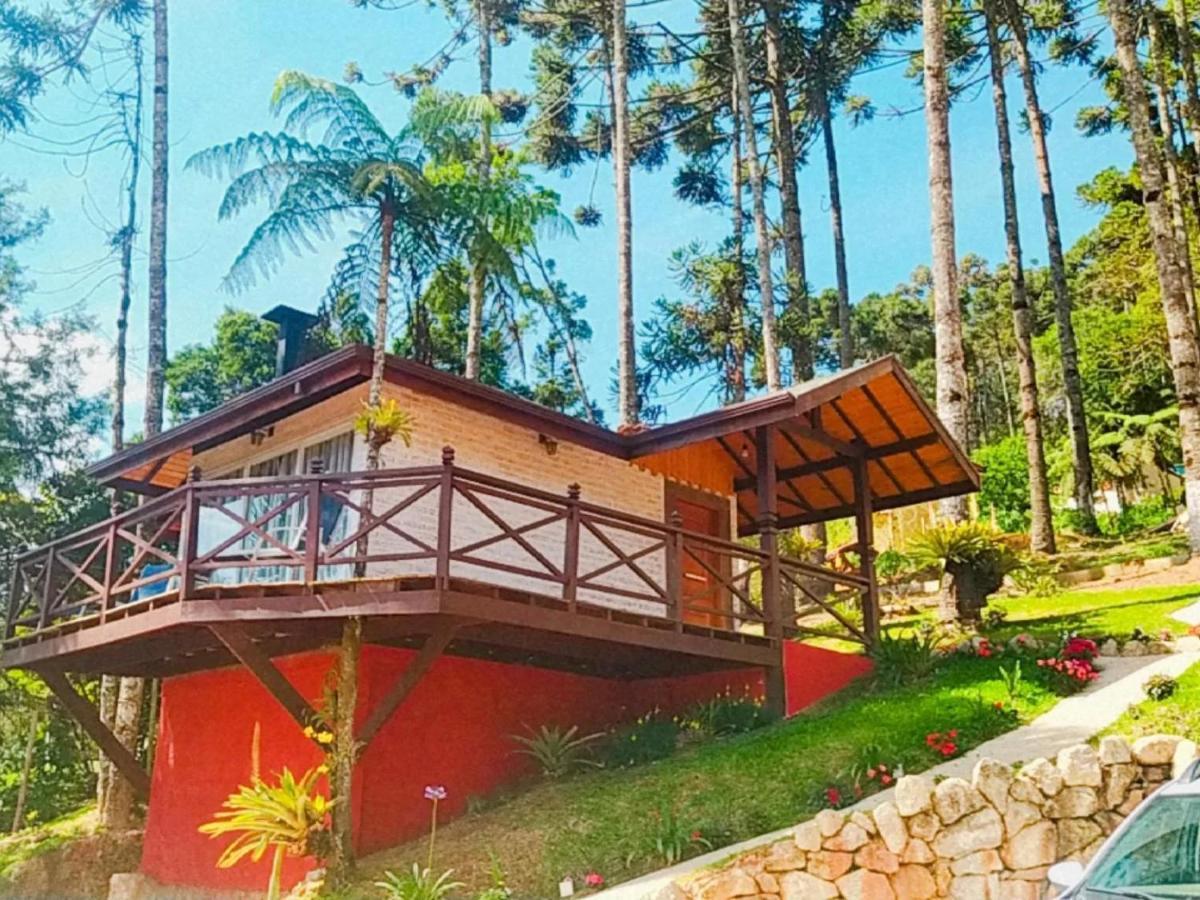 Chales Descanso Na Serra Monte Verde  Ngoại thất bức ảnh